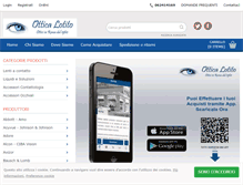 Tablet Screenshot of otticalotito.com